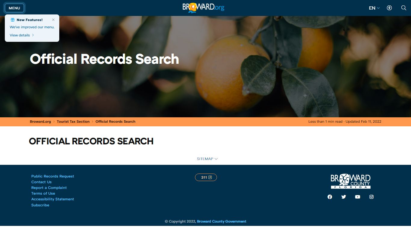 Records Official Records Search - Broward County